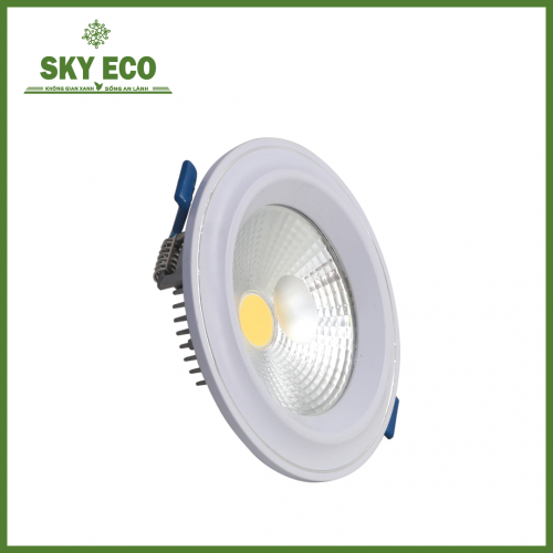 Đèn LED âm trần COB Plast 7W 1 màu 