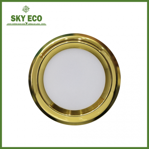 Âm trần mặt cong NANO GOLD 9W 1 màu 