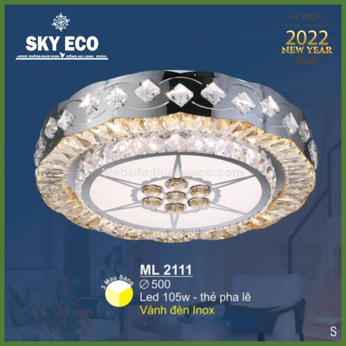 Đèn mâm pha lê ML 2111